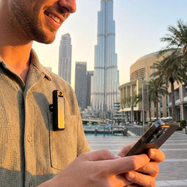 Mini Clip Camera – HD Wearable Recorder