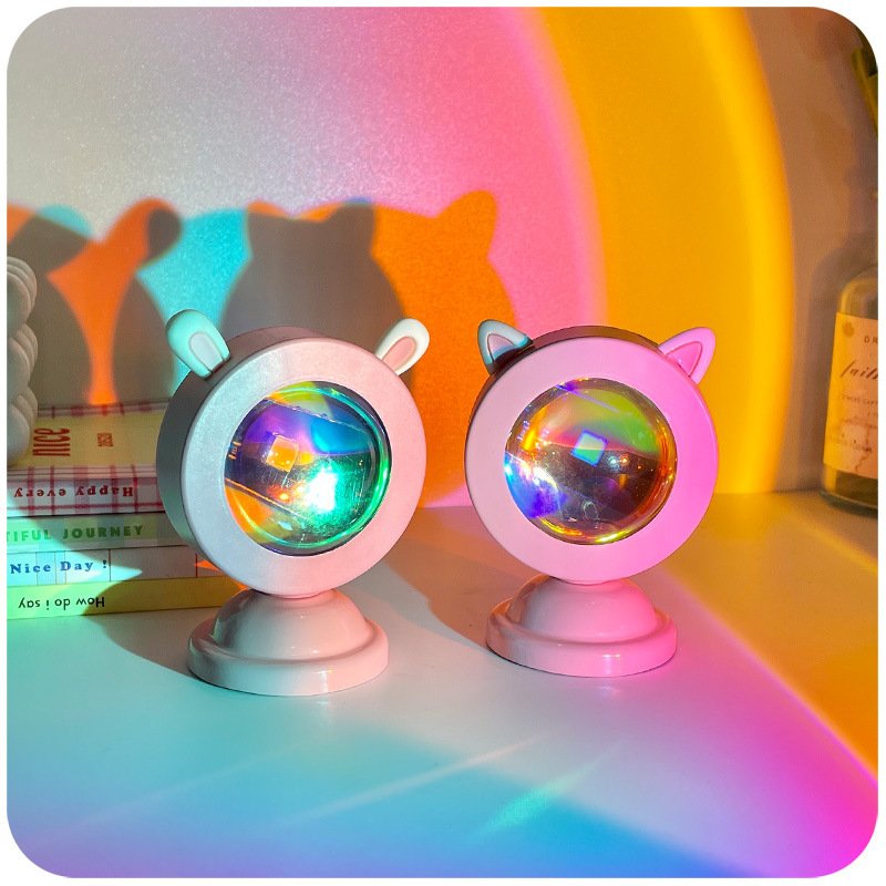 Mini Sunset Projection Lamp - الصورة 2
