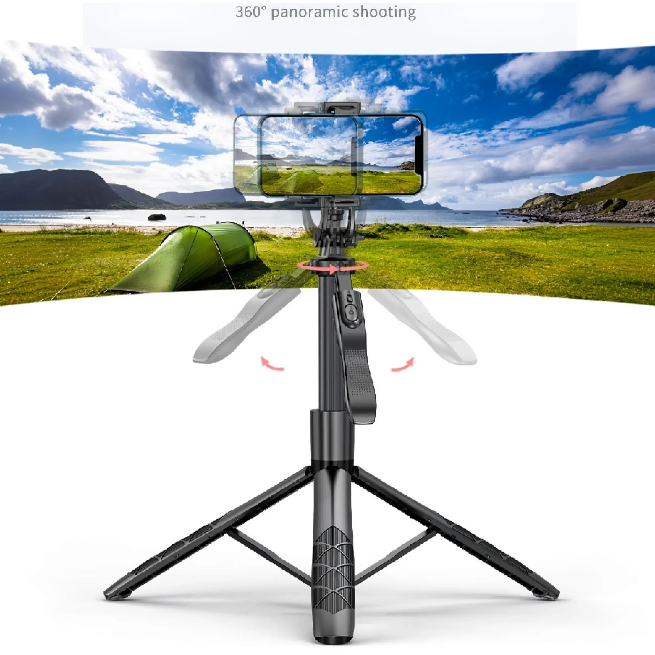 360 Auto Face Tracking Phone Holder - الصورة 4