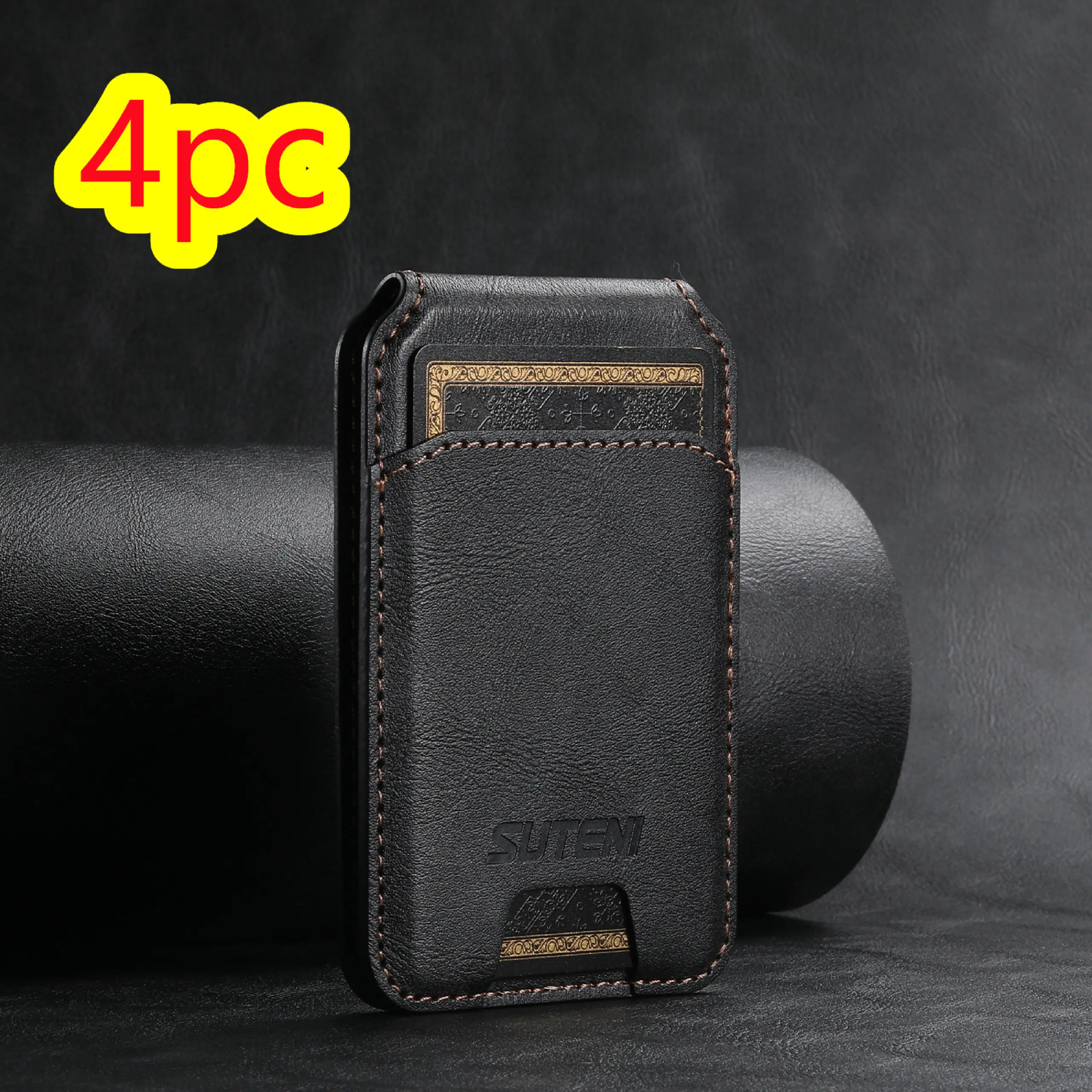 Magnetic Phone Card Holder Wallet - الصورة 3