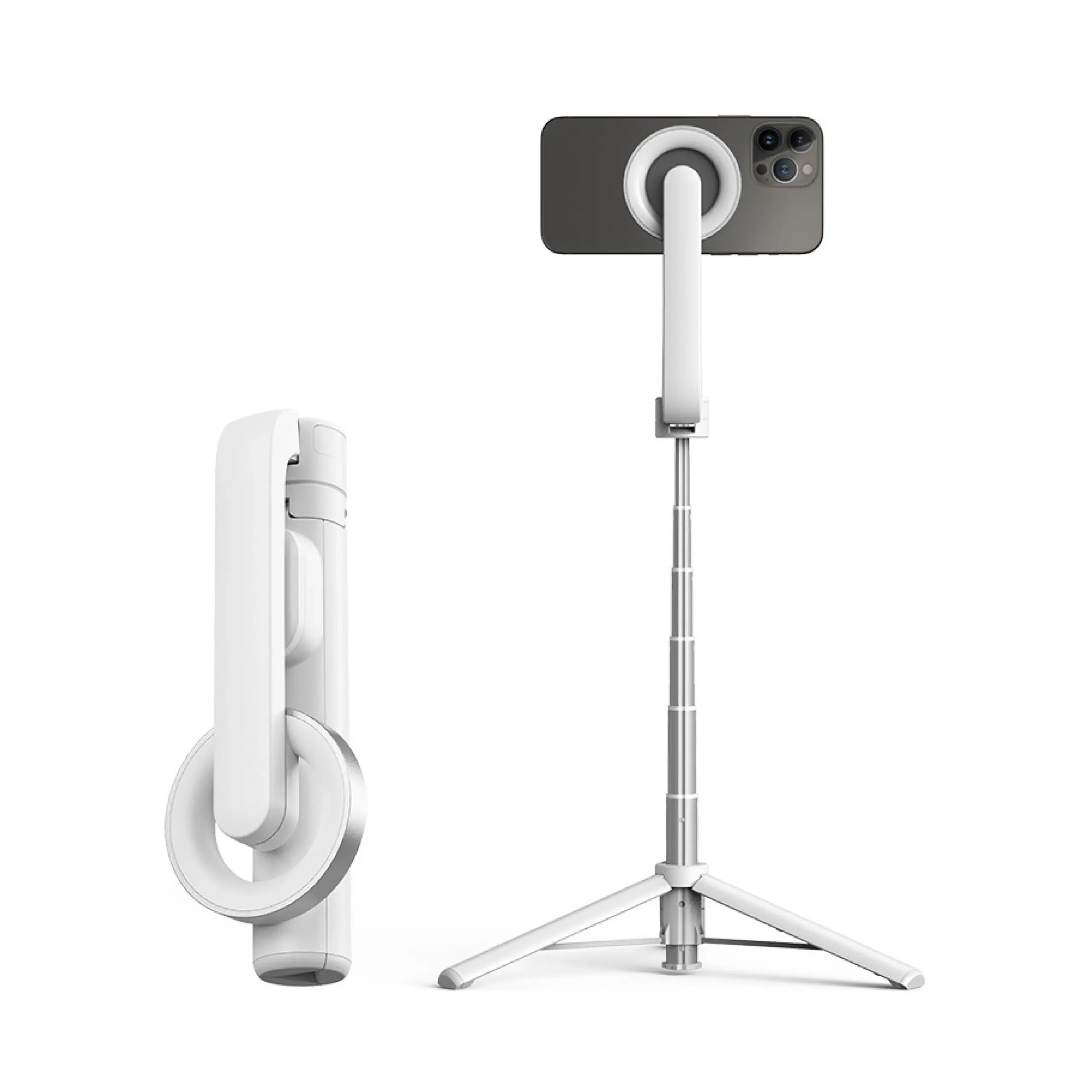 Magnetic Selfie Tripod with Bluetooth Remote - الصورة 3