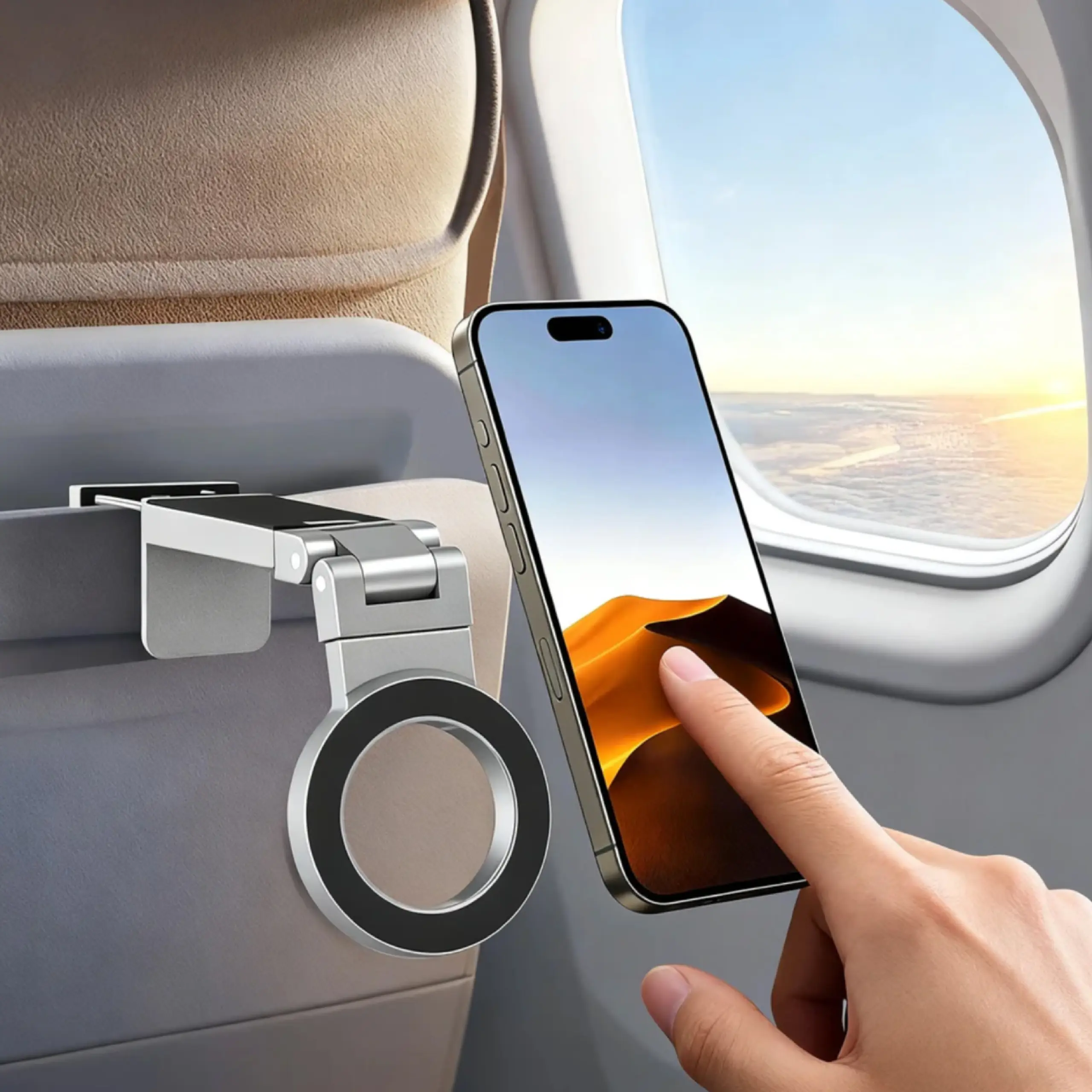 N52 Magnetic Travel Phone Stand - الصورة 2