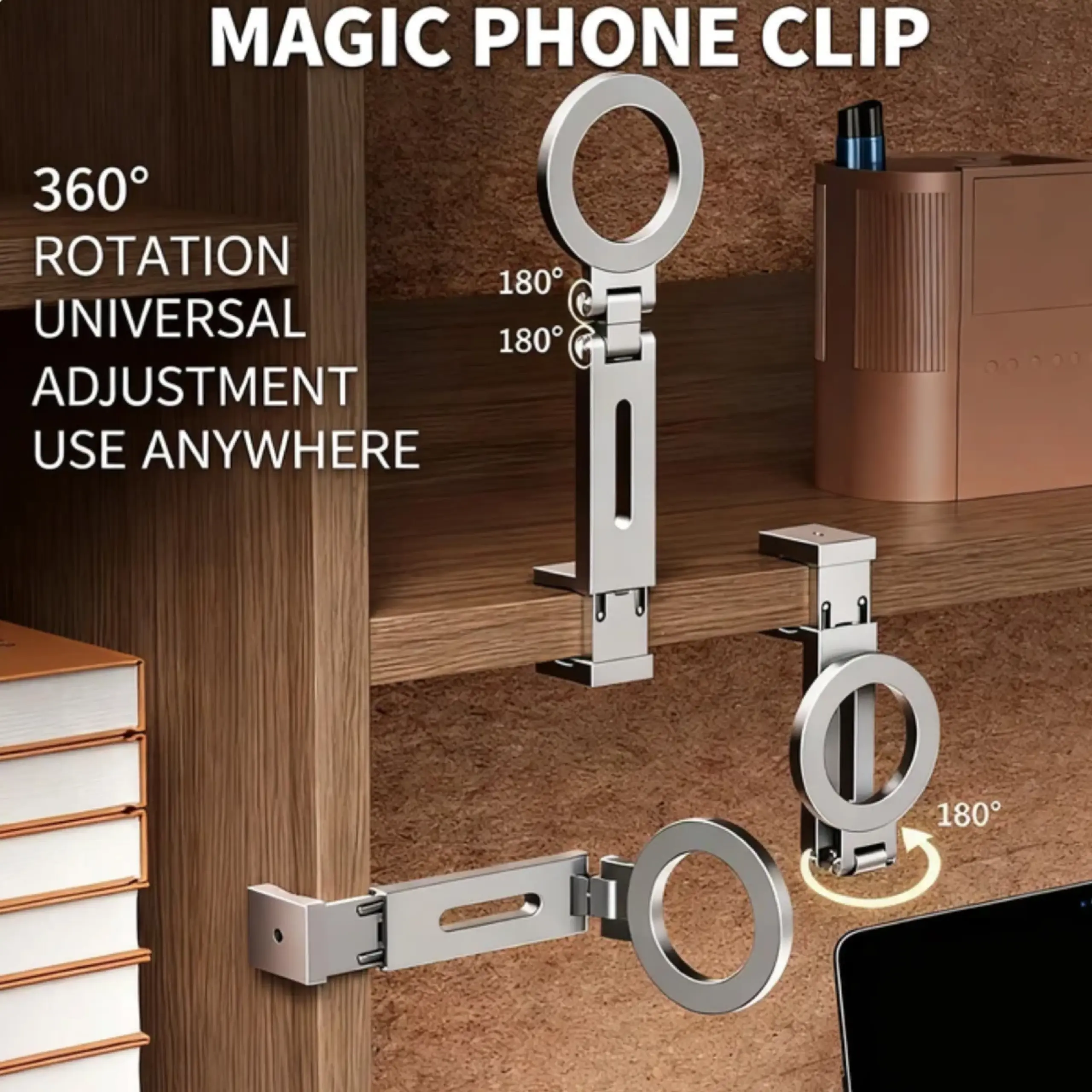 N52 Magnetic Travel Phone Stand - الصورة 4